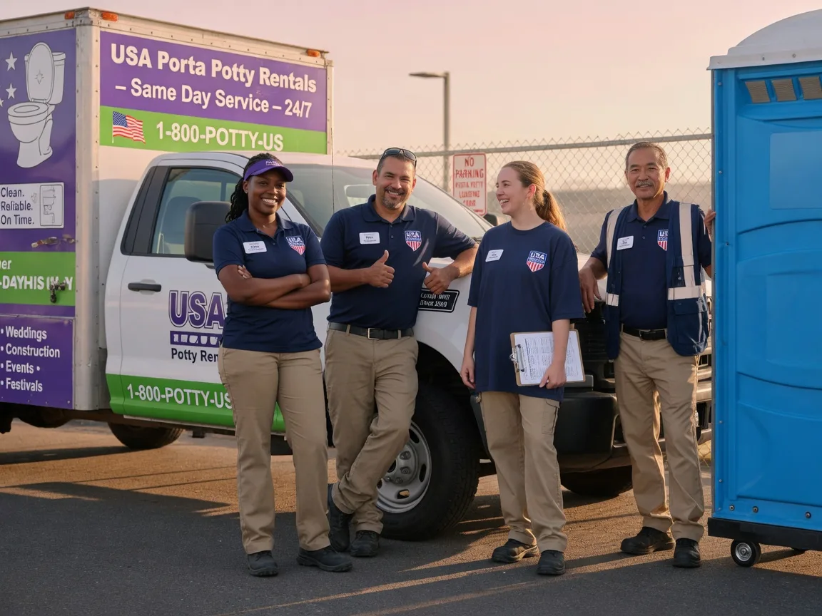 Porta Potty Rental company in Granite Bay, CA